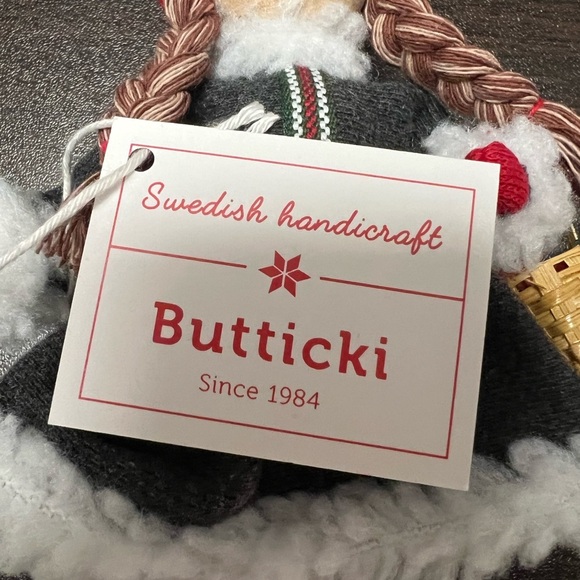 Holiday Doll with Red and Gray Outfit - Picture 6 of 8